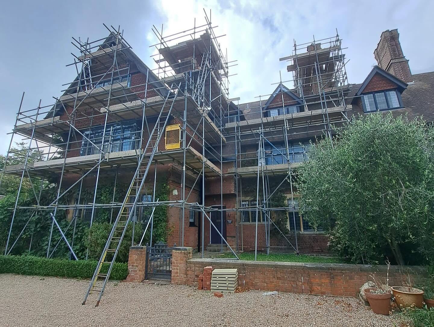 Repointing & Brickwork by Thompsons Towers Scaffolding